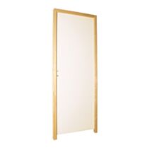 Bloc-porte prépeint alvéolaire 63x204cm gauche